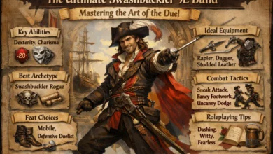 The Ultimate Swashbuckler 5e Build: Mastering the Art of the Duel 25 Swashbuckler 5e Build