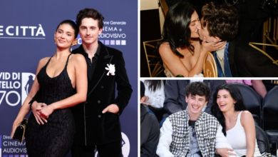 Kylie Jenner and Timothée Chalamet