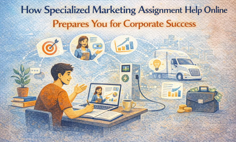 How Specialized Marketing Assignment Help Online Prepares You for Corporate Success