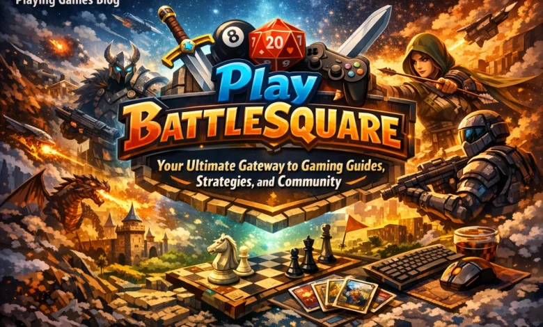 Playing Games Blog PlayBattleSquare