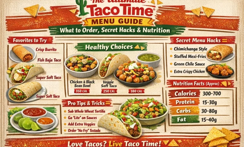 Taco Time Menu