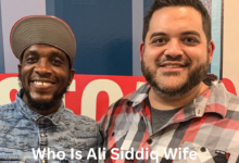 Who Is Ali Siddiq Wife