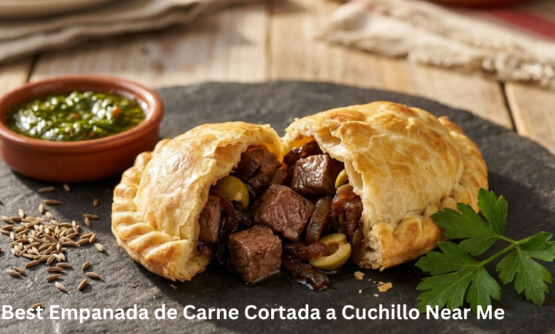 Best Empanada de Carne Cortada a Cuchillo Near Me